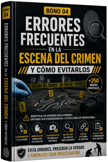 Bono 04 - Errores Frecuentes en la Escena del Crimen y Cómo Evitarlos