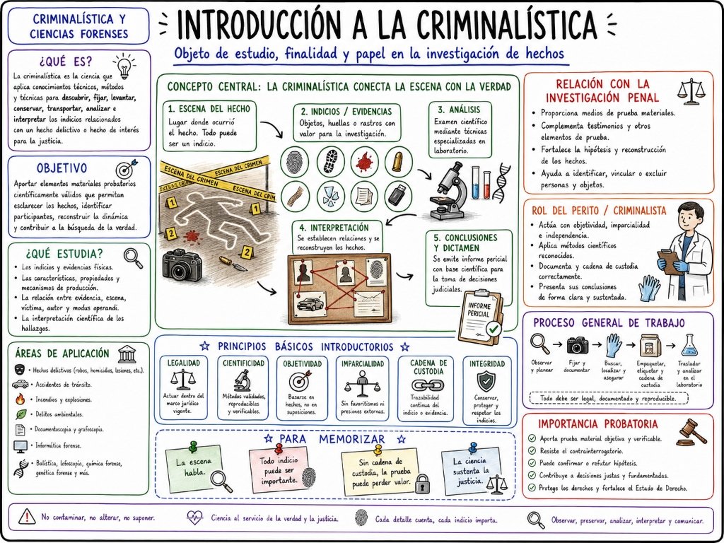 Principio de Intercambio de Locard / Criminalística vs Criminología