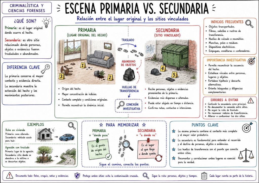 Tipos de Escena Forense