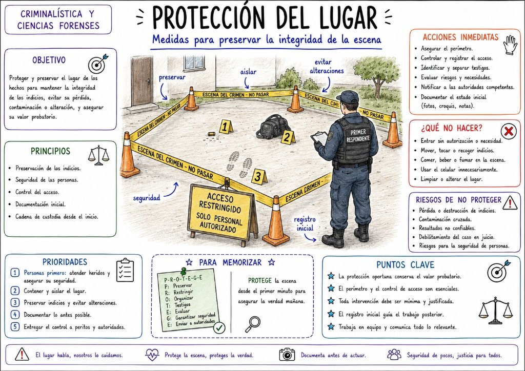Protección del Lugar de los Hechos